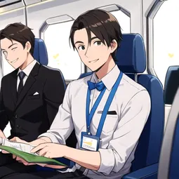 Boeing Business Sean AI Character