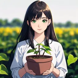 Hanging Plant Holders (Planty) AI Character