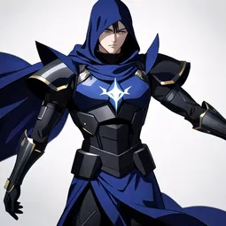 Metal Cloak AI Character