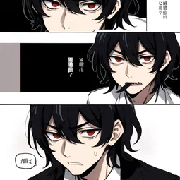 Dazai Osamu No Longer Human AI Character