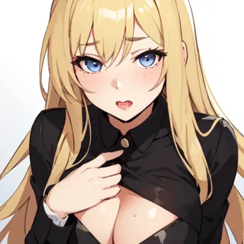 AI Character Sexy Blonde Blowjob