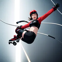 Heel Lift hurricane AI Character