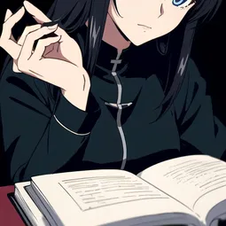 Black Bible Anime AI Character