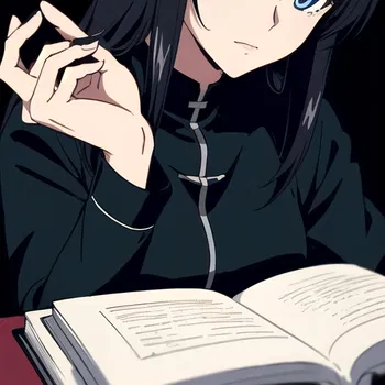 AI Character Black Bible Anime