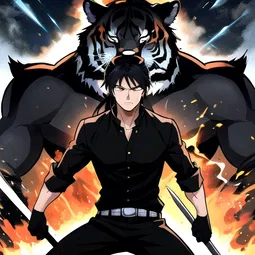 Taming the Tiger Manhua AI Character