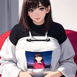Giant Bean Bag Chair AI Character