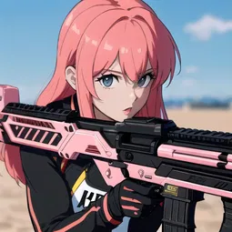 Big Big Big Nerf Guns AI Character