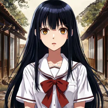 AI Character Miko Yotsuya (Mieruko-chan)