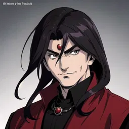 Dracula Manga AI Character
