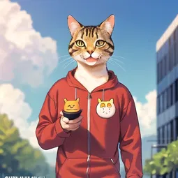 Garfield Onesie AI Character