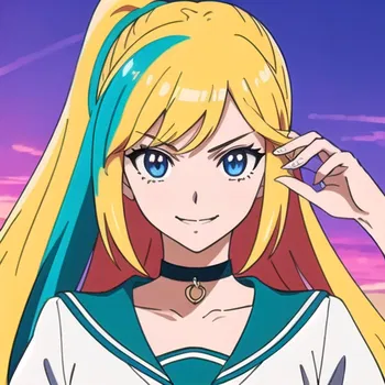 AI Character Choker Anime