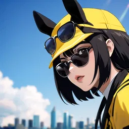 Zebra Shades AI Character