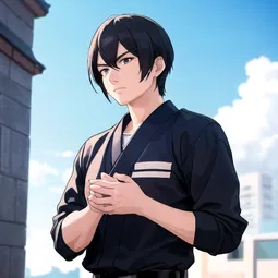 Momotaro Jeans AI Character