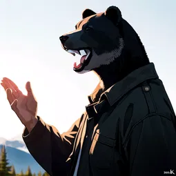 Bear Workshop Clothes AI Character