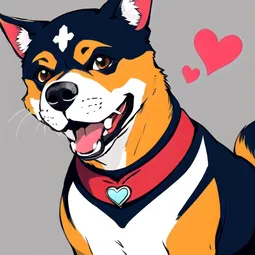 Captain Canine AI Character