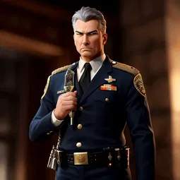 Officer Brawn AI Character
