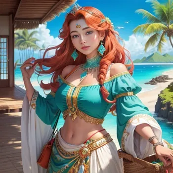 AI Character Aria Islander