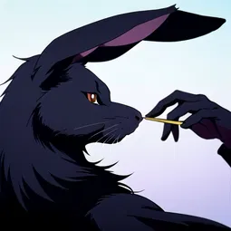 A Dark Rabbit Has Seven Lives Anime AI Character