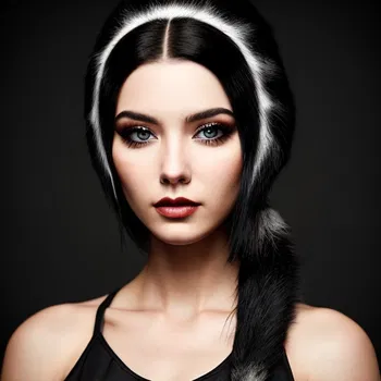 AI Character Skunk Girl
