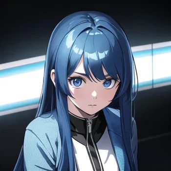 AI Character Mew Mew Power Deep Blue