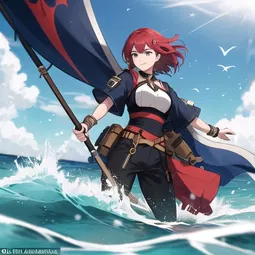 Captain Elara Vane AI Character