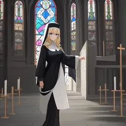 Femboy Nun AI Character