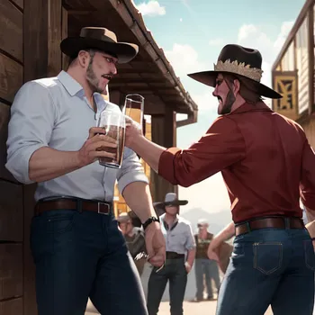 AI Character Big Cock Cowboys