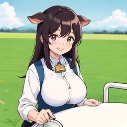 Moo-Moo the Milker AI Character