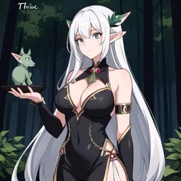 Black Elf AI Character