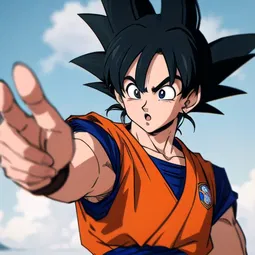 Goku Dragon Ball GT AI Character