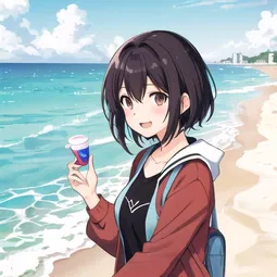 Tanned Girl Natsuki AI Character