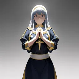 Mary Statue AI Character