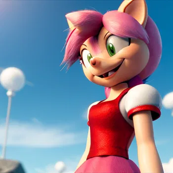 AI Character Boom Amy Rose