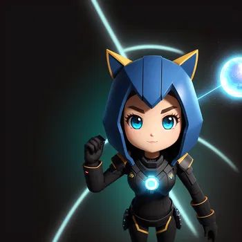 AI Character Nova Cybernetix