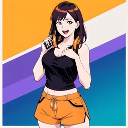 Orange Shorts AI Character