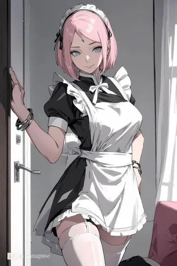 AI Character Maid Sakura (The Magical Maid)