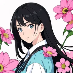 Flower Stencils AI Character