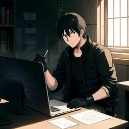 Even If You Slit My Mouth Manga Read Online AI Character