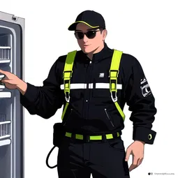 Minecraft Fridge AI Character