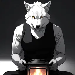 Wolf Stove AI Character