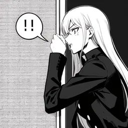 Suicide Girl Manga AI Character
