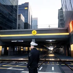 Pentagon Station AI Character