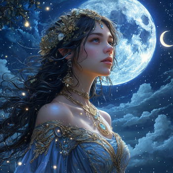 AI Character Luna - The Ethereal Dreamweaver