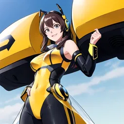 Bumblebee Transformer Car AI Character