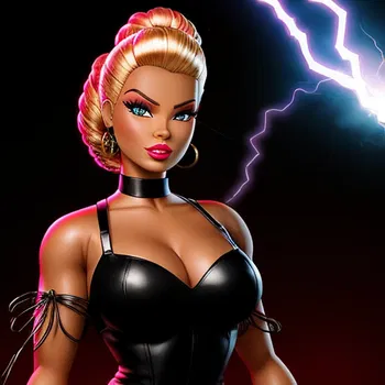 AI Character Barbie Wire - Helluva Boss