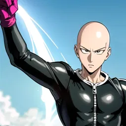 Gay One Punch Man Hero AI Character
