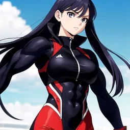 Infinite Stratos Tall Girl's World Manga AI Character