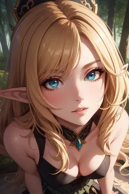 Lumen the Futa Elf AI Character