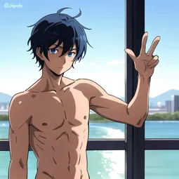 Naked Guy Anime AI Character