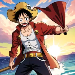 King One Piece AI Character